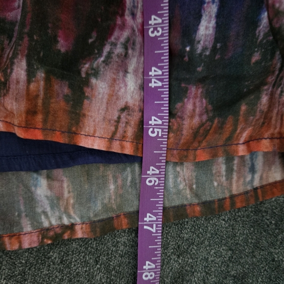 Anthropologie Norblack Norwhite Agatha Tie Dye Drapey Boho Maxi Dress Sz S - Picture 11 of 12